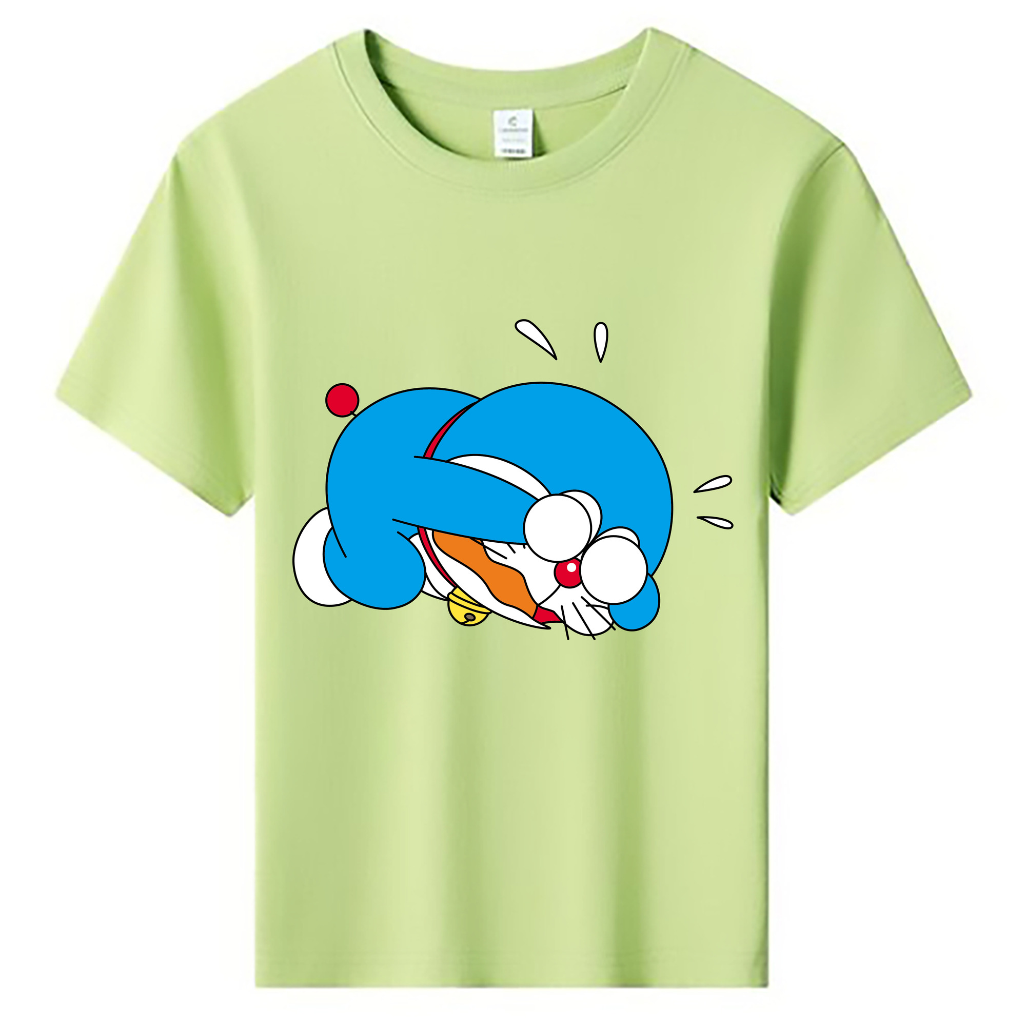 （画像用） ドラえもん Doraemon 綿100％キッズTシャツ（フロントプリント）